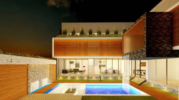 Proyecto de vivienda unifamiliar de dos pisos
